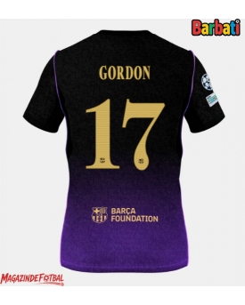 Barcelona Anthony Gordon #17 Tricou Fotbal Replică 2026-27 Barbati Deplasare